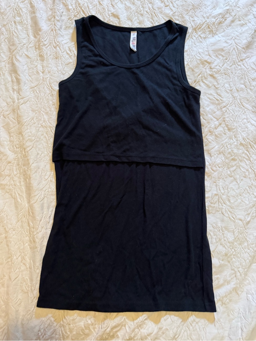 Latched mama nursing tank top